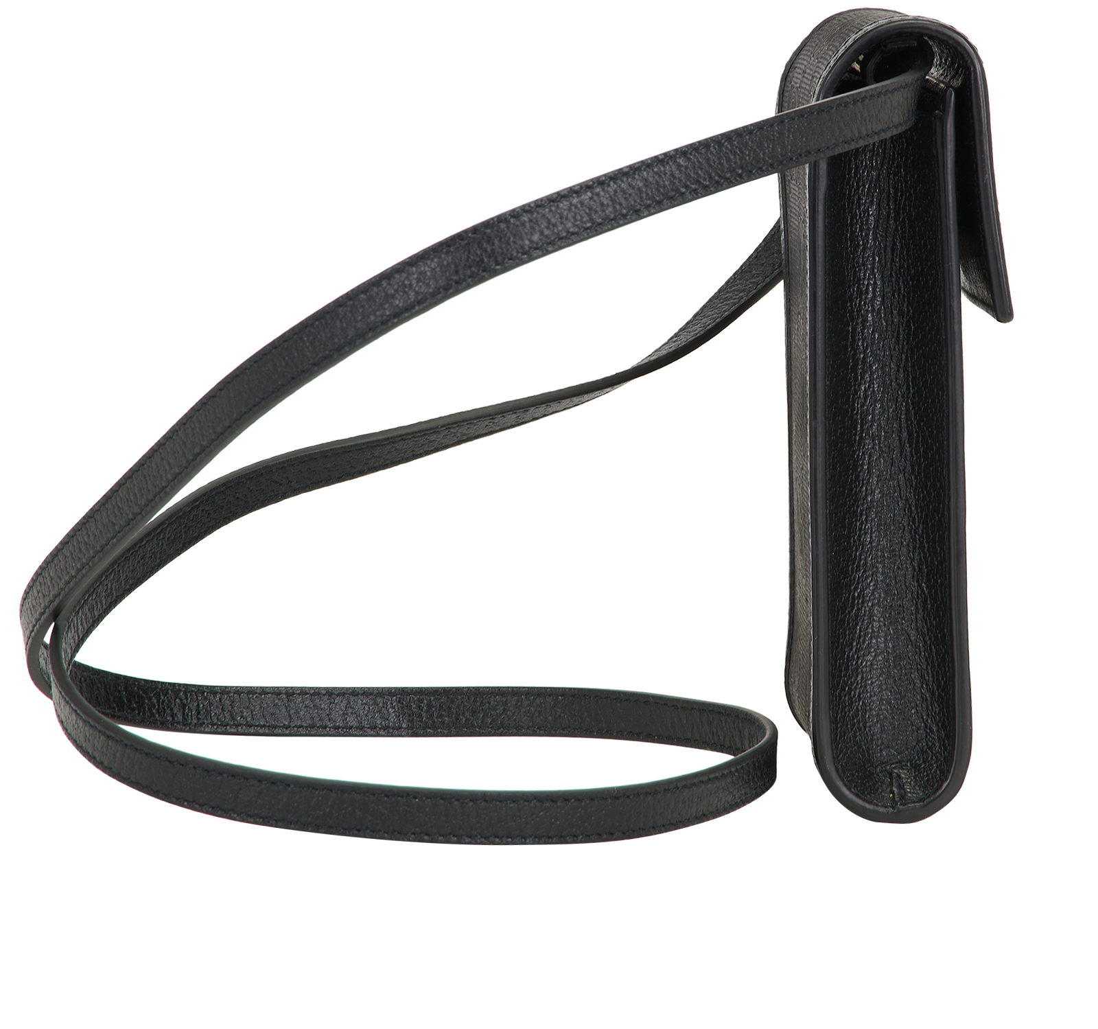 Off The Grid Mini Bag, &pound;395, Handbags, Black, Canvas, Side view